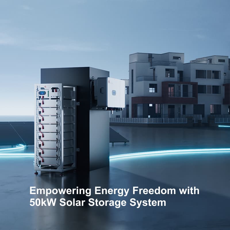Empowering Energy Freedom with Felicitysolar's 50kW Solar Storage System